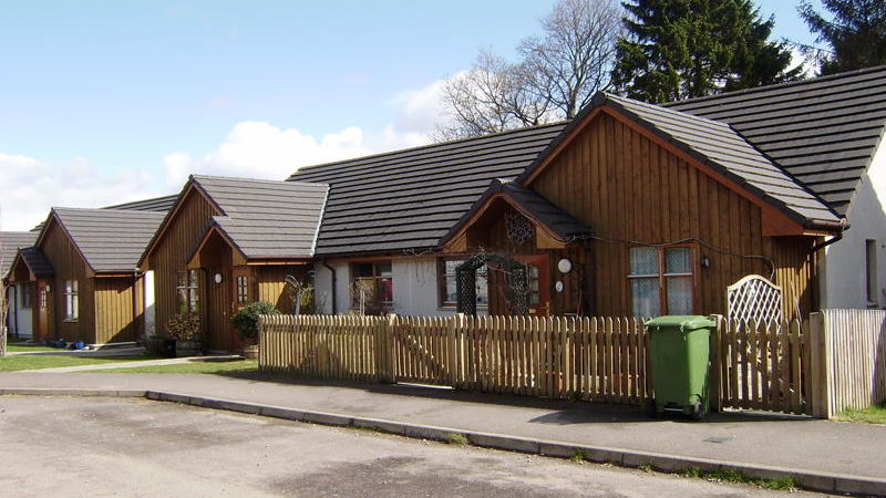 002 External Shot of Hanover Scotland Newtonmore - Loch na Leoba Place