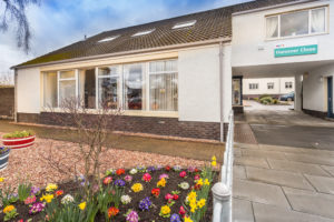 Exterior of Hanover Close, Earlston